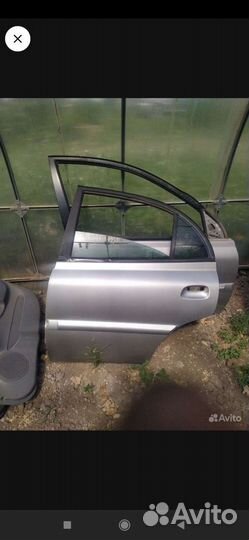 Двери на кия Рио 1 поколение рестайлинг комплектом