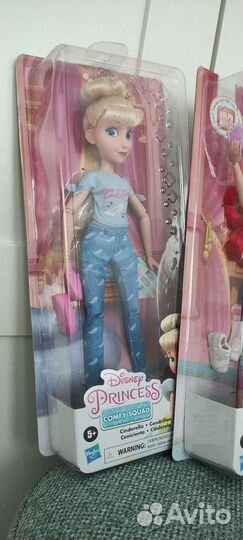 Куклы новые Комфи принцессы: Ариэль,Золушка,Аврора