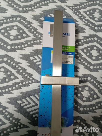 Душевая стойка(штанга) нерж.сталь