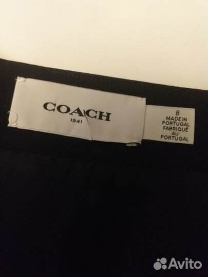 Юбка Coach шерсть 8us