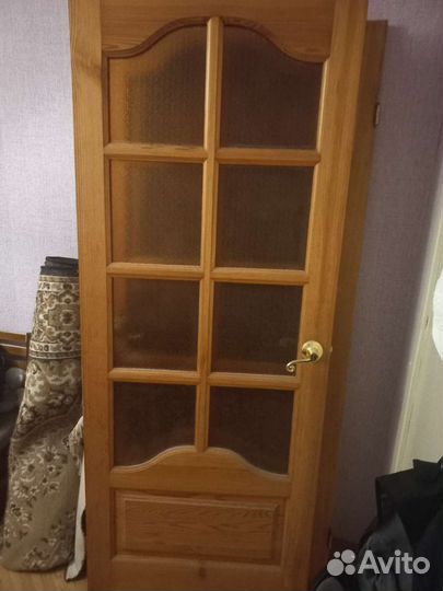 Межкомнатная дверь бу деревянная