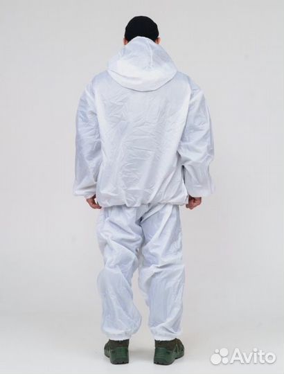 Маскхалат зимний белый