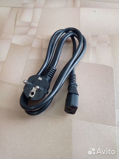 Кабель питания для компьютера и техники 1,8 метра