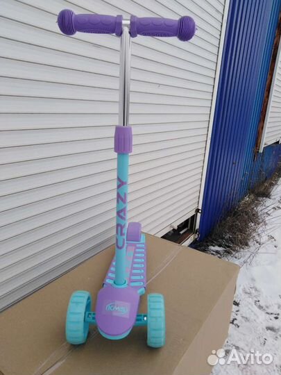 Новый 3-х колесный самокат KMS crazy
