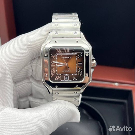 Мужские часы Cartier Santos