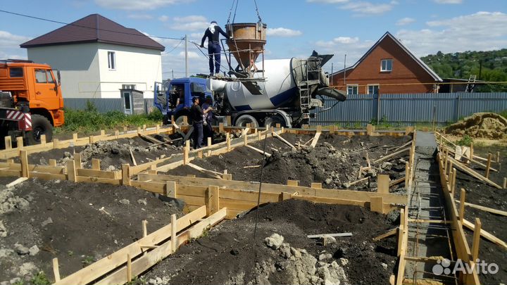Фундамент на металлокаркассе