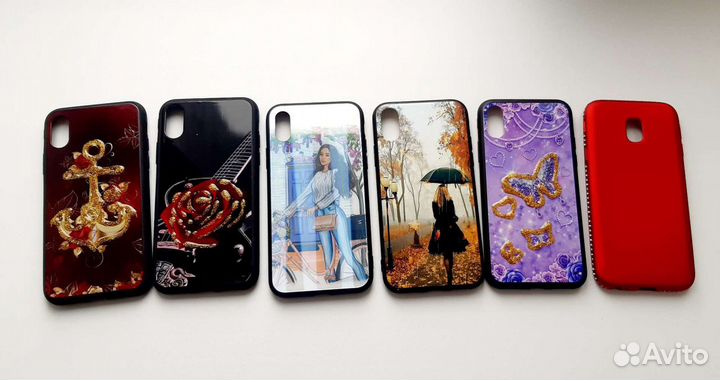 Новые чехлы на iPhone X и самсунг j3