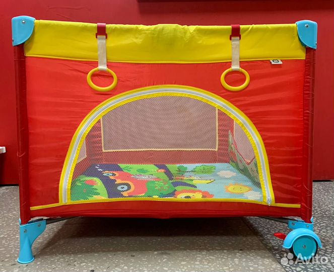 Манеж Babyton Red-Yellow G-400