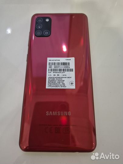 Samsung Galaxy A31, 4/128 ГБ