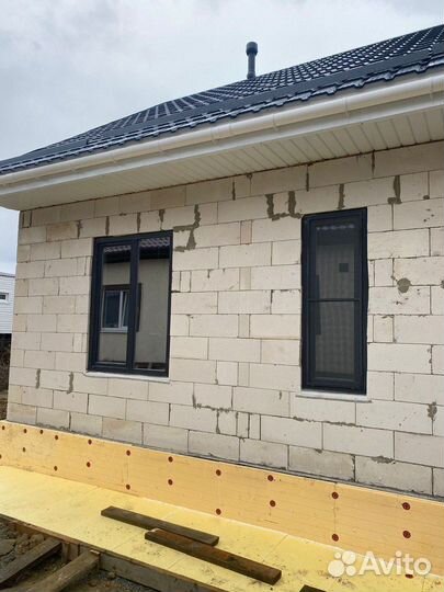 Пластиковые окна графит