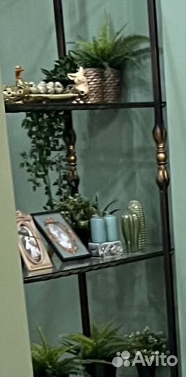 Стеллаж кованный