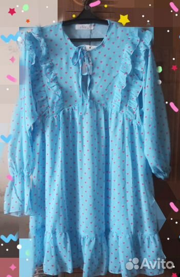 Платье шифоновое 42 размер