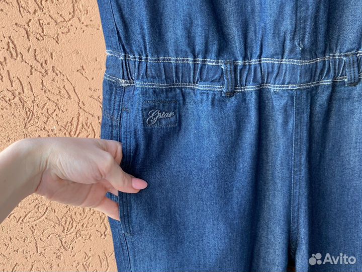 Летний джинсовый комбинезон G Star Raw XS