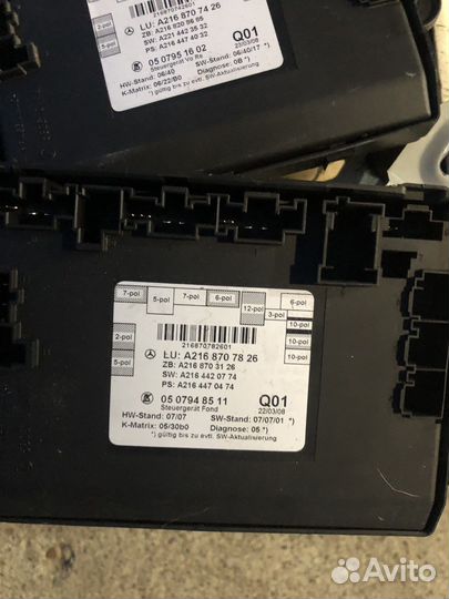 Дверные блоки Mercedes CL63 c216 w216