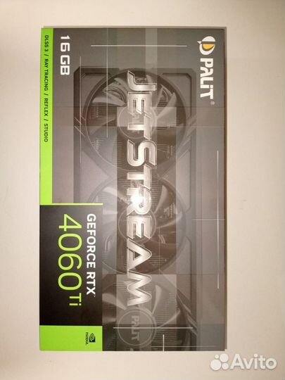 Видеокарта Palit 4060ti Jetstream 16Gb