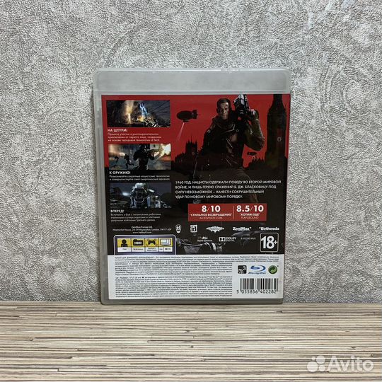 Wolfenstein The new order на PS3