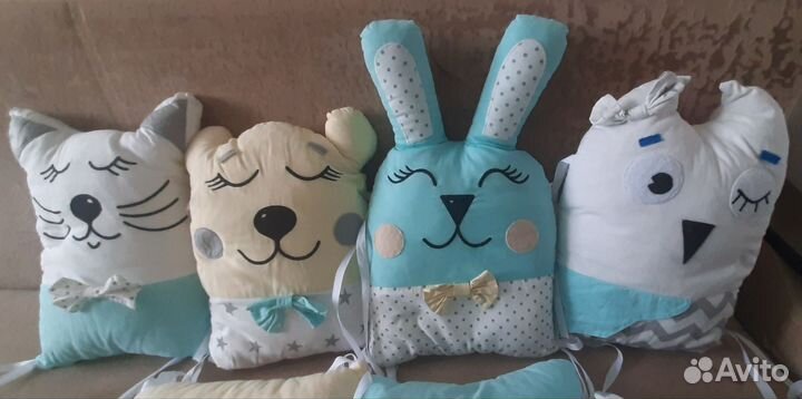 Бортики в кроватку