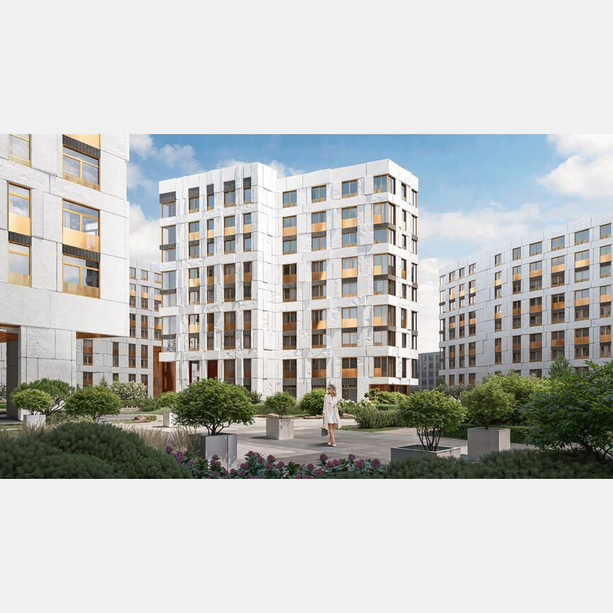 2-к. квартира, 83,4 м², 5/9 эт.