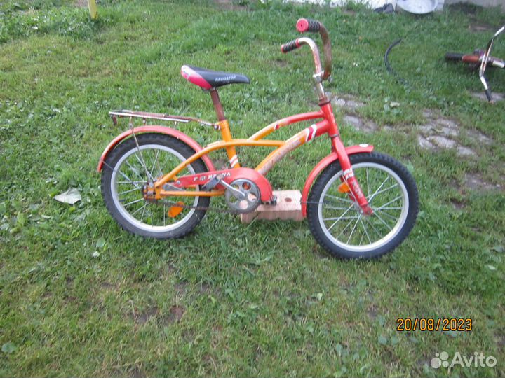 Детский велосипед бу 16