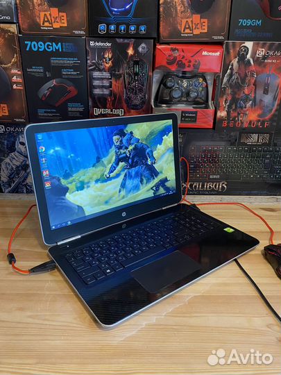 HP i7-6th 10гб Озу Видео 940mx SSD+HDD 1trb