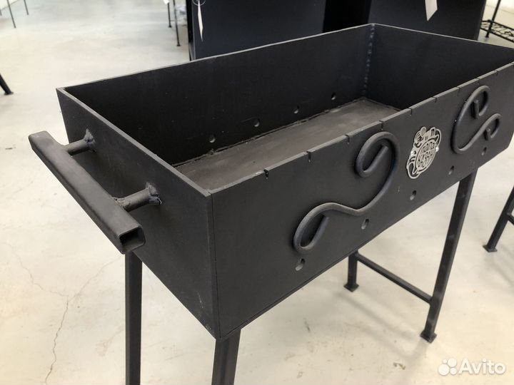 Мангал 600х300 мм. Сталь 5 мм. Киров