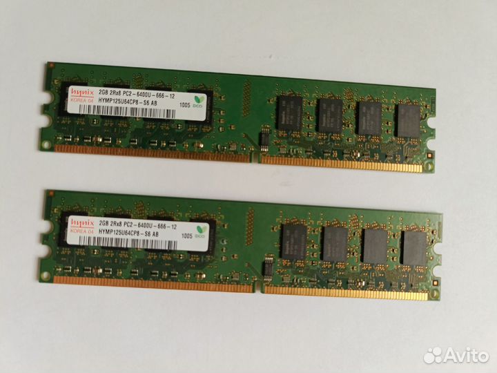 Оперативная память ddr2 800 Mhz