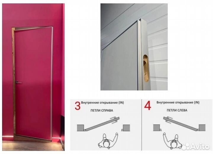 Скрытые двери invisible