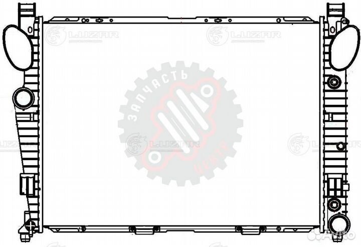 Радиатор охлаждения для автомобилей Mercedes-Benz