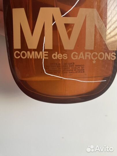 Нишевая парфюмерия comme des garsons MAN2