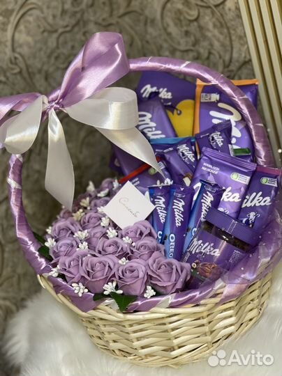 Корзинка Milka