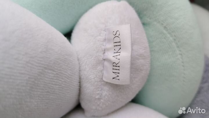 Бортик косичка для новорожденных