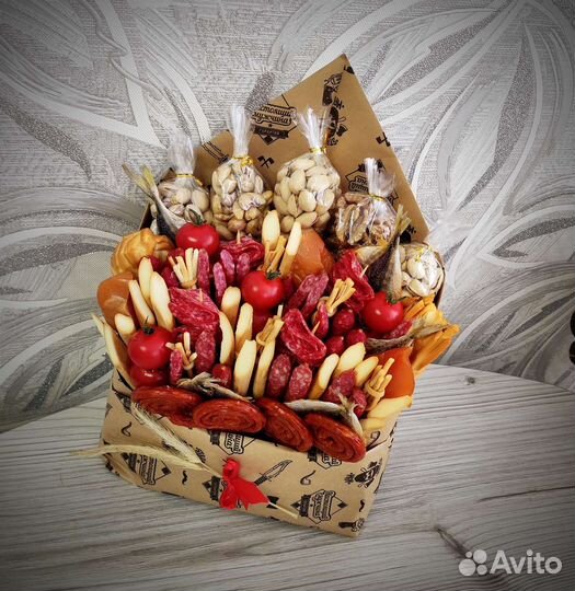 Мужские букеты съедобные