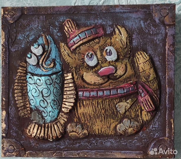 Гипсовый барельеф