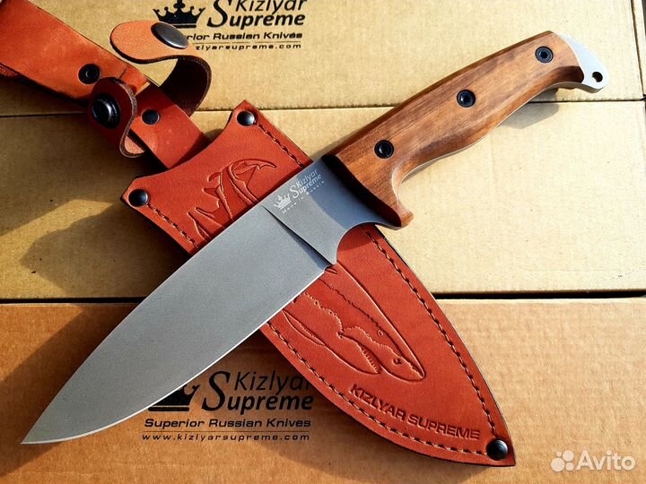 Нож Kizlyar Supreme Shark PGK Tacwash