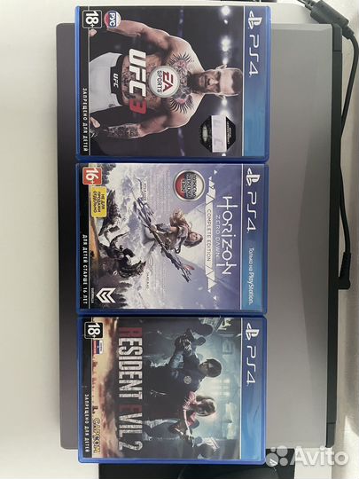 Диски игры на Sony PS4