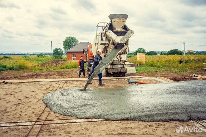 24/7 Бетон + Раствор+Доставка(Лента) +Бетононасос