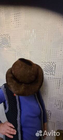Шляпа женская норковая