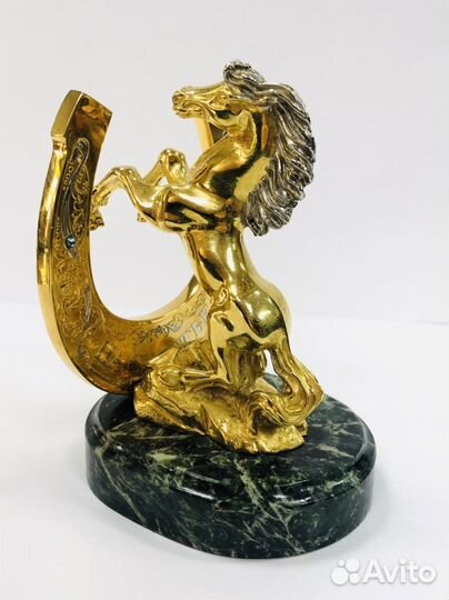 Подкова На Счастье Златоуст Покрытие: золотом 999