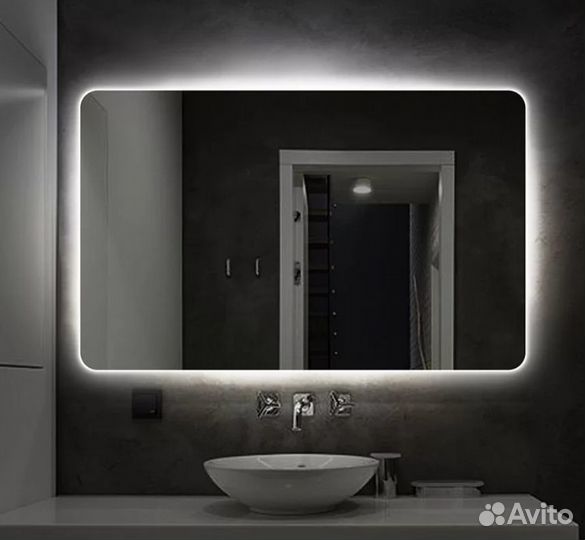 Зеркало с подсветкой в ванную
