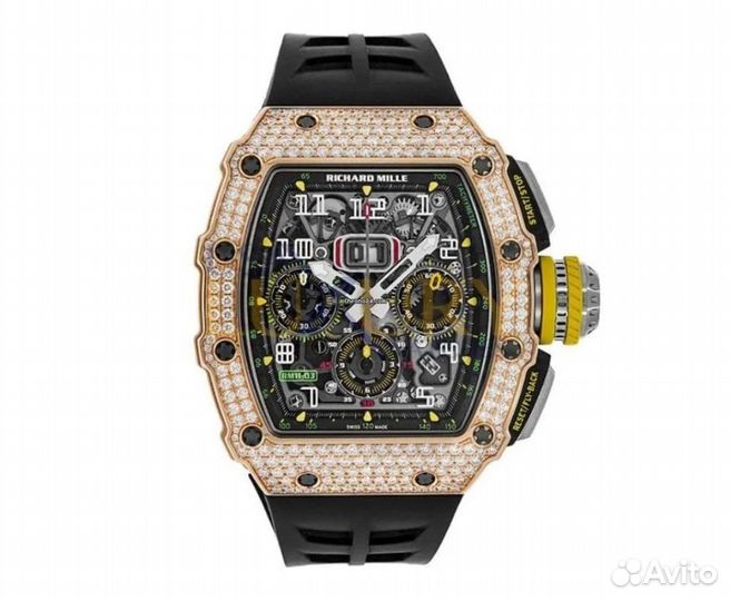 Ремешок на часы Richard Mille RM011 Оригинал