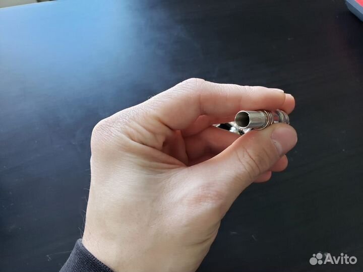 Разъем штекер BNC под винт с пружиной