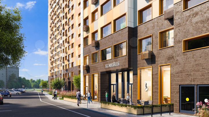 2-к. квартира, 75,3 м², 5/25 эт.