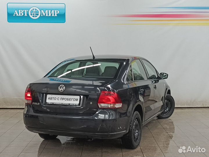 Volkswagen Polo 1.6 AT, 2012, 268 000 км