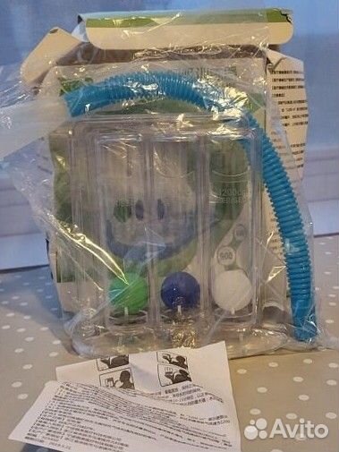 Дыхательный тренажёр для лёгких, новый