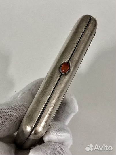 Портсигар новый Моссовет латунь СССР 40-50х годов