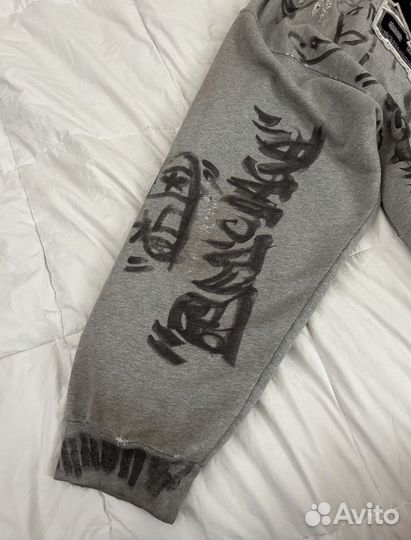 Зип Худи Balenciaga Skater Graffiti