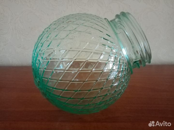 Плафон времен СССР стекло