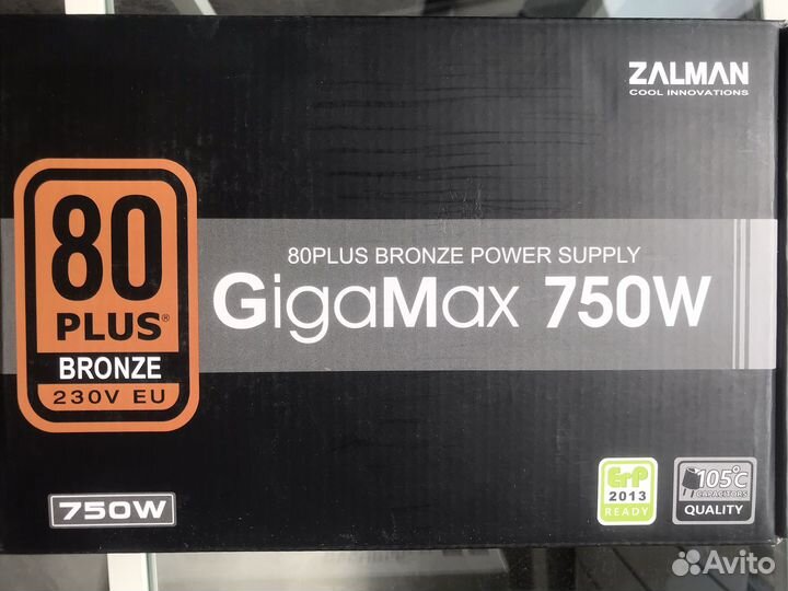 Блок питания zalman 750вт