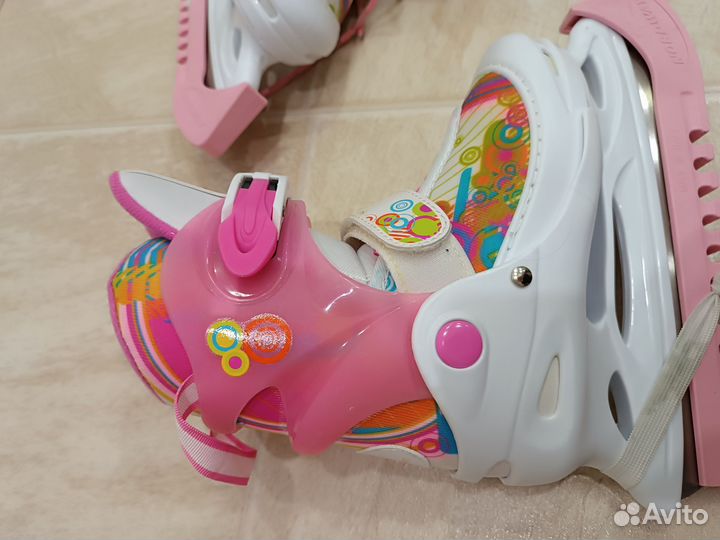 Коньки раздвижные 30-33 новые