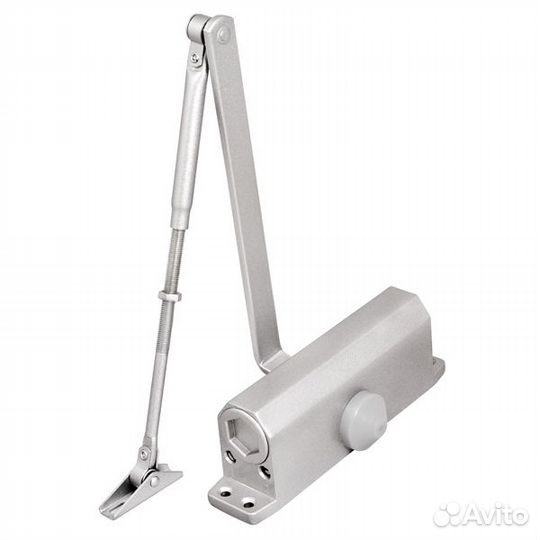 Доводчик дверной ajax TDR-100, 50-100 кг. алюминий